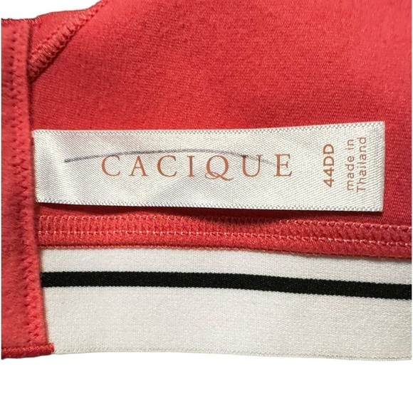 Cacique Lightly Lined Cotton No Wire Bra - Picture 7 of 9